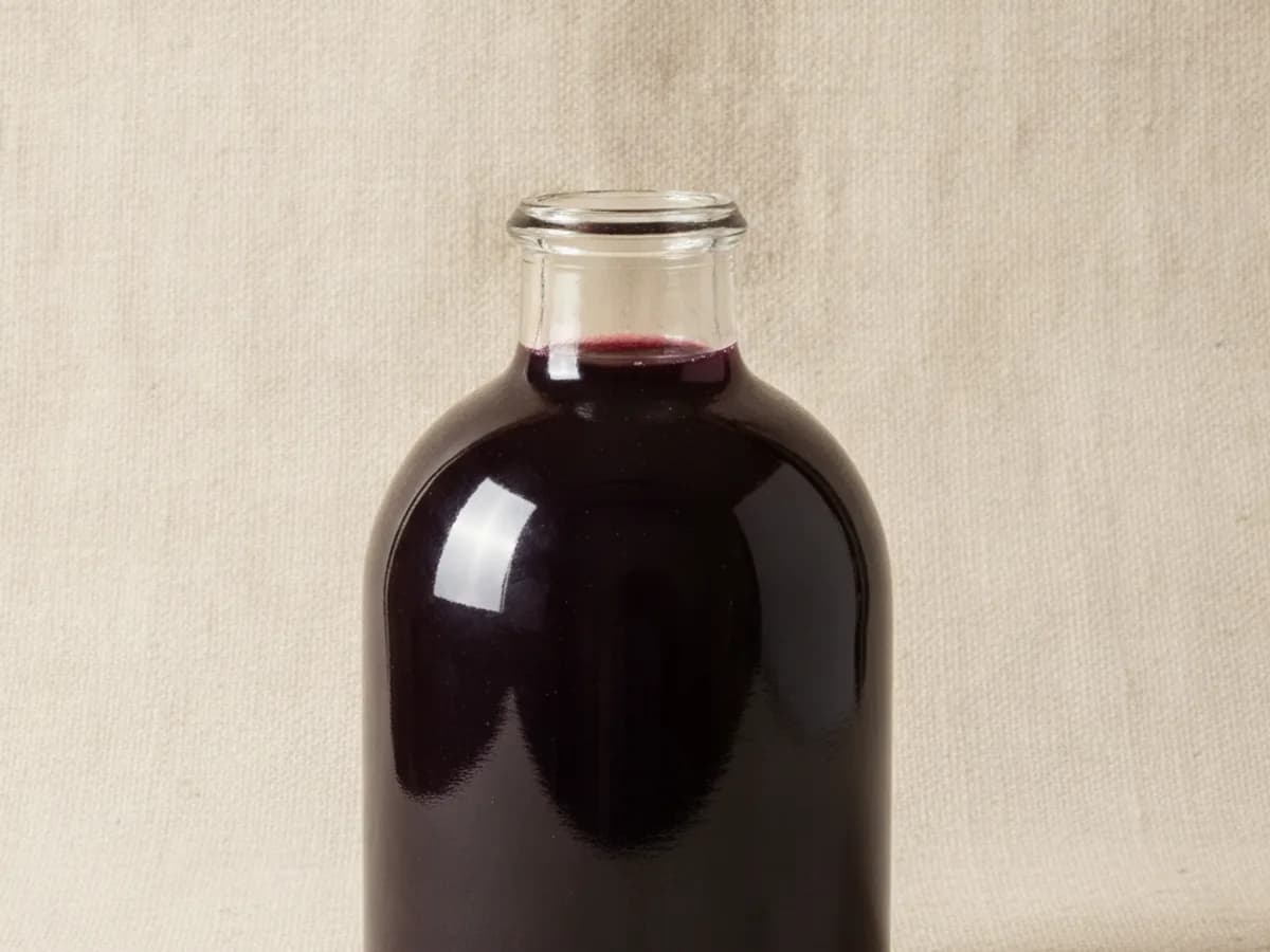 Traubensaft aus eigener Ernte